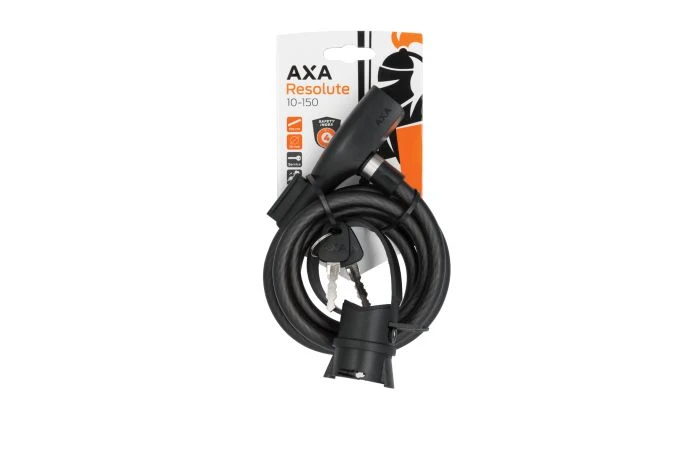 Axa Kabelslot Resolute 150cm X 10mm 4 Axa Kabelslot Resolute 150cm X 10mm - Afbeelding 2