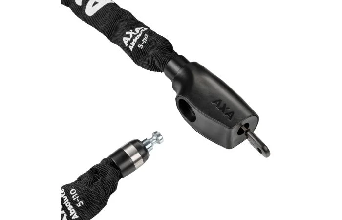 Axa Kettingslot Absolute 110cm X 5mm 4 Axa Kettingslot Absolute 110cm X 5mm - Afbeelding 2