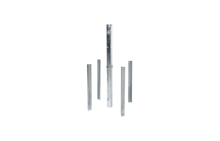 KBT Piramidenet Gewapend Touw - 2.0m - Zwart/Galv/Zwart 5 KBT Piramidenet Gewapend Touw - 2.0m - Zwart/Galv/Zwart - Afbeelding 3