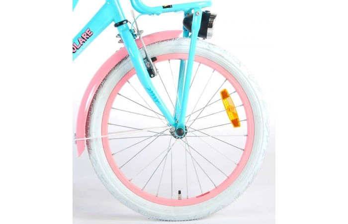 Volare Ibiza Meisjesfiets Turquoise Roze 20 Inch 5 Volare Ibiza Meisjesfiets Turquoise Roze 20 Inch - Afbeelding 3