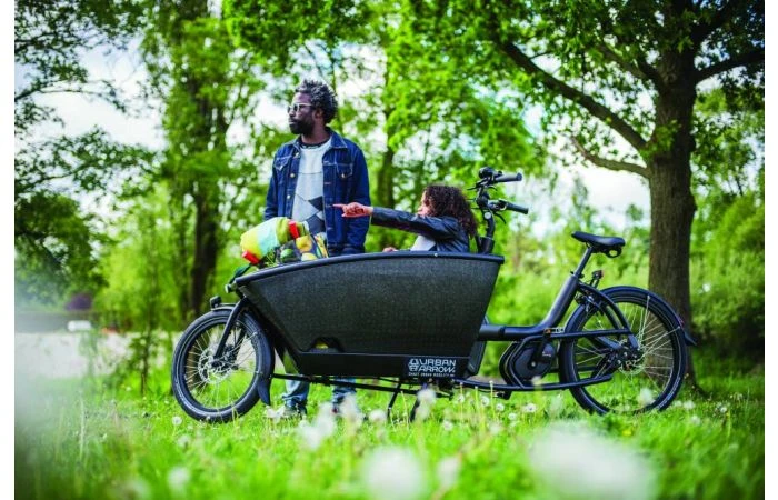 Urban Arrow Family Cargo Line Zwart 7 Urban Arrow Family Cargo Line Zwart - Afbeelding 5