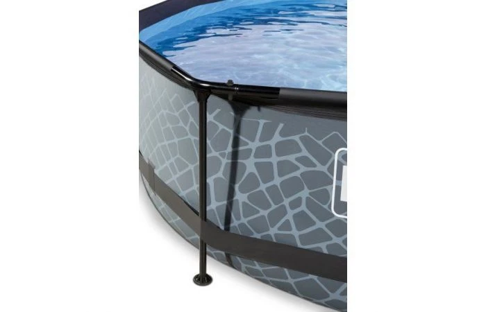 EXIT Zwembad ø300x76cm Met Overkapping En Filterpomp 4 EXIT Zwembad ø300x76cm Met Overkapping En Filterpomp - Afbeelding 2