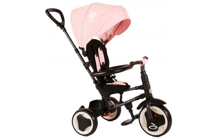 Volare Q-Play Driewieler Rito 3 In 1 Roze 3 Volare Q-Play Driewieler Rito 3 In 1 Roze