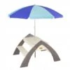 Axi Delta Zand & Water Picknicktafel Grijs/wit - Parasol Blauw -Buitenspeelgoed Winkel efab8d9b0d8d7dadfa3515b2164185ebb42214de3015ed7d5ce8f9dddb6b9961