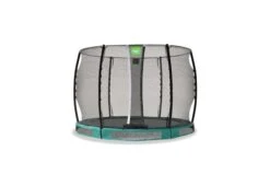EXIT Allure Classic Inground Trampoline -Buitenspeelgoed Winkel exit allure classic inground trampoline o305cm groen 3