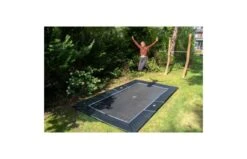 EXIT Dynamic Groundlevel Sports Trampoline 28 EXIT Dynamic Groundlevel Sports Trampoline -Buitenspeelgoed Winkel exit dynamic groundlevel sports trampoline 275x458cm zwart 9 3