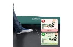 EXIT InTerra GroundLevel Trampoline 427 Groen 10 EXIT InTerra GroundLevel Trampoline 427 Groen -Buitenspeelgoed Winkel exit interra groundlevel trampoline o427cm groen 8