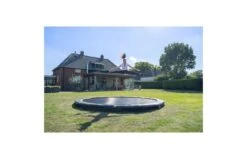 EXIT Silhouette Inground Sports Trampoline -Buitenspeelgoed Winkel exit silhouette inground sports trampoline o305cm zwart 4 3