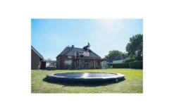EXIT Silhouette Inground Sports Trampoline -Buitenspeelgoed Winkel exit silhouette inground sports trampoline o305cm zwart 6 3