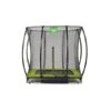 EXIT Silhouette Inground Trampoline Met Veiligheidsnet 153x214 Groen -Buitenspeelgoed Winkel exit silhouette inground trampoline 153x214cm met veiligheidsnet groen