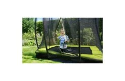 EXIT Silhouette Inground Trampoline Met Veiligheidsnet 153x214 Groen -Buitenspeelgoed Winkel exit silhouette inground trampoline 153x214cm met veiligheidsnet groen 11