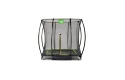 EXIT Silhouette Inground Trampoline Met Veiligheidsnet 153x214 Zwart