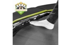 EXIT Silhouette Inground Trampoline Met Veiligheidsnet 153x214 Zwart -Buitenspeelgoed Winkel exit silhouette inground trampoline 153x214cm met veiligheidsnet zwart 3