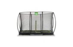 EXIT Silhouette Inground Trampoline Met Veiligheidsnet 214x305 Zwart