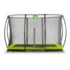 EXIT Silhouette Inground Trampoline Met Veiligheidsnet 244x366 Groen