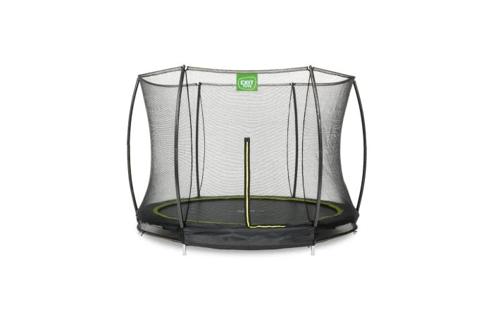 EXIT Silhouette Inground Trampoline Met Veiligheidsnet 244 Zwart 3 EXIT Silhouette Inground Trampoline Met Veiligheidsnet 244 Zwart