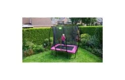 EXIT Silhouette Trampoline Met Veiligheidsnet 153x214 Roze 18 EXIT Silhouette Trampoline Met Veiligheidsnet 153x214 Roze -Buitenspeelgoed Winkel exit silhouette trampoline 153x214cm roze 9