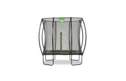 EXIT Silhouette Trampoline Met Veiligheidsnet 153x214 Zwart