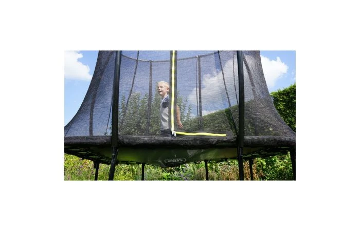 EXIT Silhouette Trampoline Met Veiligheidsnet 153x214 Zwart 11 EXIT Silhouette Trampoline Met Veiligheidsnet 153x214 Zwart - Afbeelding 9