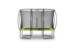 EXIT Silhouette Trampoline Met Veiligheidsnet 244x366 Groen
