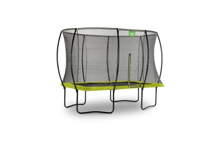 EXIT Silhouette Trampoline Met Veiligheidsnet 244x366 Groen 3 EXIT Silhouette Trampoline Met Veiligheidsnet 244x366 Groen - Afbeelding 2