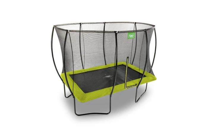 EXIT Silhouette Trampoline Met Veiligheidsnet 244x366 Groen 4 EXIT Silhouette Trampoline Met Veiligheidsnet 244x366 Groen - Afbeelding 3