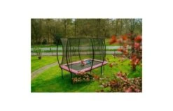 EXIT Silhouette Trampoline Met Veiligheidsnet 214x305 Roze -Buitenspeelgoed Winkel exit silhouette trampoline 214x305cm roze 10