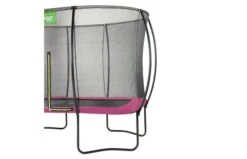 EXIT Silhouette Trampoline Met Veiligheidsnet 214x305 Roze -Buitenspeelgoed Winkel exit silhouette trampoline 214x305cm roze 4