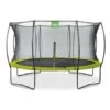 EXIT Silhouette Trampoline Met Veiligheidsnet 366 Groen 2 EXIT Silhouette Trampoline Met Veiligheidsnet 366 Groen -Buitenspeelgoed Winkel exit silhouette trampoline o366cm groen