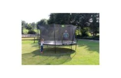 EXIT Silhouette Trampoline Met Veiligheidsnet 427 Zwart 22 EXIT Silhouette Trampoline Met Veiligheidsnet 427 Zwart -Buitenspeelgoed Winkel exit silhouette trampoline o427cm zwart 6