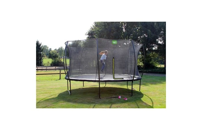 EXIT Silhouette Trampoline Met Veiligheidsnet 427 Zwart 10 EXIT Silhouette Trampoline Met Veiligheidsnet 427 Zwart - Afbeelding 8
