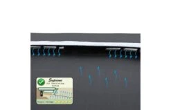 EXIT Supreme Groundlevel Trampoline 214x366cm Met Veiligheidsnet - Zwart -Buitenspeelgoed Winkel exit supreme groundlevel trampoline 214x366cm met veiligheidsnet zwart 4