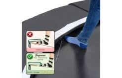 EXIT Supreme Groundlevel Trampoline 214x366cm Met Veiligheidsnet - Zwart -Buitenspeelgoed Winkel exit supreme groundlevel trampoline 214x366cm met veiligheidsnet zwart 5