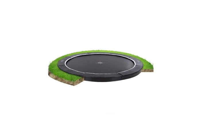 EXIT Supreme Groundlevel Trampoline 366cm Zwart 3 EXIT Supreme Groundlevel Trampoline 366cm Zwart