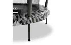 EXIT Tiggy Junior 140 Zwart-Grijs 14 EXIT Tiggy Junior 140 Zwart-Grijs -Buitenspeelgoed Winkel exit tiggy junior trampoline met veiligheidsnet o140cm zwart grijs 2