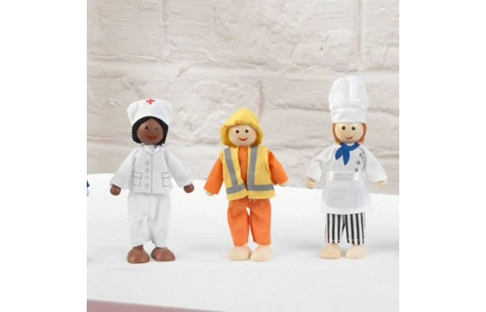 KidKraft Poppen Set- Beroepen 14 KidKraft Poppen Set- Beroepen - Afbeelding 12