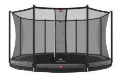 BERG Favorit InGround 380 Grijs + Veiligheidsnet Comfort
