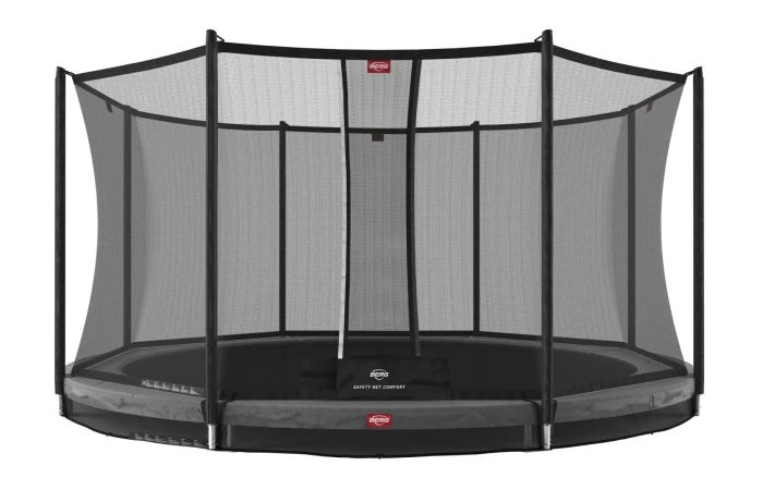 BERG Favorit InGround 380 Grijs + Veiligheidsnet Comfort 3 BERG Favorit InGround 380 Grijs + Veiligheidsnet Comfort