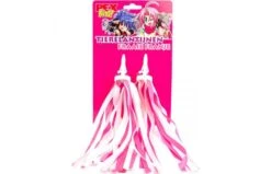 Pexkids Streamers Roze-witte Franje