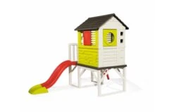 Smoby Speelhuisje Met Veranda -Buitenspeelgoed Winkel house on stilts 810800 02