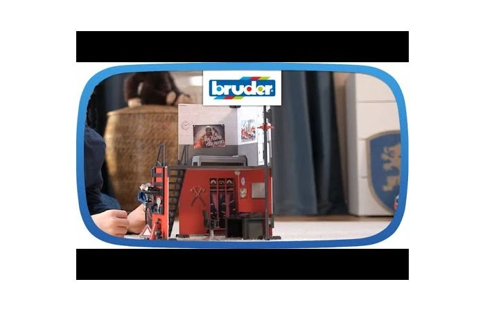 Bruder 62701 Brandweerkazerne Met Land Rover Defender 8 Bruder 62701 Brandweerkazerne Met Land Rover Defender - Afbeelding 6