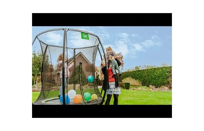 EXIT Silhouette Trampoline Met Veiligheidsnet 183 Roze 11 EXIT Silhouette Trampoline Met Veiligheidsnet 183 Roze - Afbeelding 9