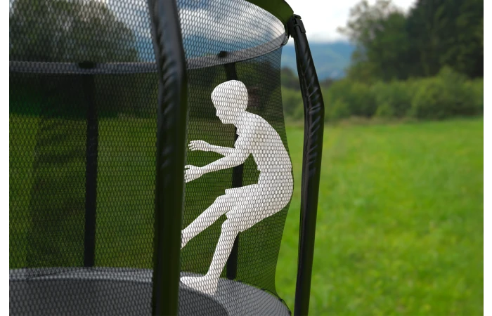 Akrobat Orbit PRO Above Ground Trampoline Antraciet 6 Akrobat Orbit PRO Above Ground Trampoline Antraciet - Afbeelding 4