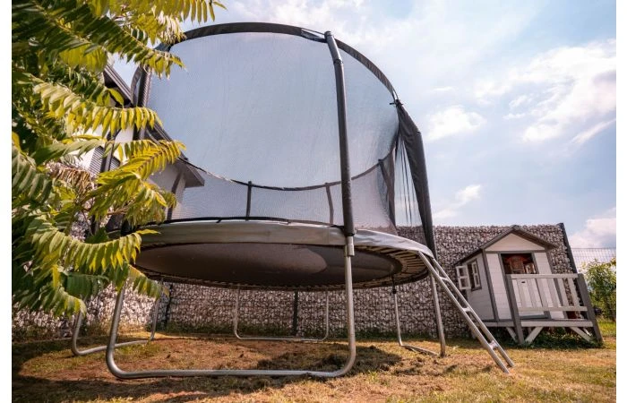 Akrobat Orbit PRO Above Ground Trampoline Antraciet 13 Akrobat Orbit PRO Above Ground Trampoline Antraciet - Afbeelding 11