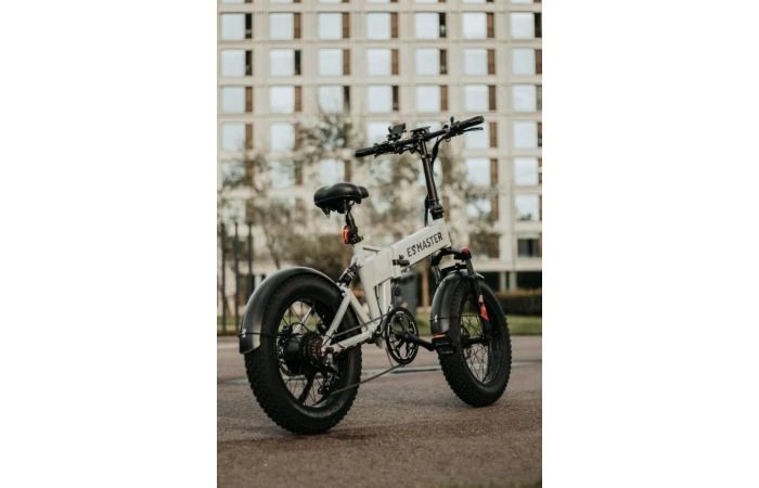 ES Master 250WATT Rock Wheel II Fatbike Nardo Grey 4 ES Master 250WATT Rock Wheel II Fatbike Nardo Grey - Afbeelding 2