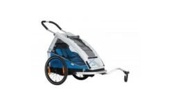 XLC Fietskar Mono 1 Kind Zilver / Blauw