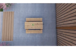 Outdoor Island Douglas Kinderpicknicktafel -100CM 7 Outdoor Island Douglas Kinderpicknicktafel -100CM -Buitenspeelgoed Winkel kinder picknicktafel 51x100cm 3 3