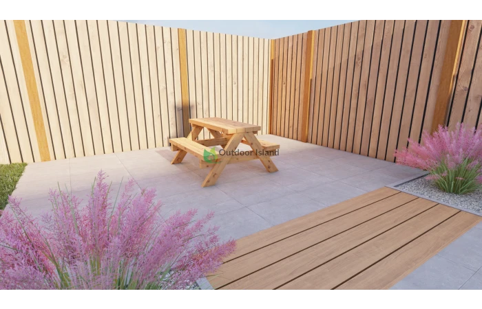 Outdoor Island Douglas Kinderpicknicktafel -100CM 3 Outdoor Island Douglas Kinderpicknicktafel -100CM