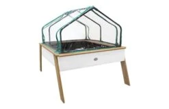 AXI Linda Kweektafel Met Broeikast Bruin/wit