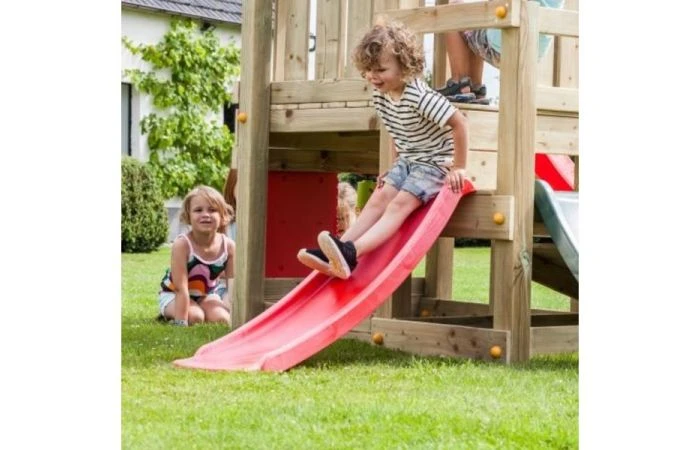 KBT Glijbaan Toba Platformhoogte 60 Cm - Antraciet 4 KBT Glijbaan Toba Platformhoogte 60 Cm - Antraciet - Afbeelding 2